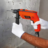 Corded hammer drill, Orange and BlackPower: 650 wats