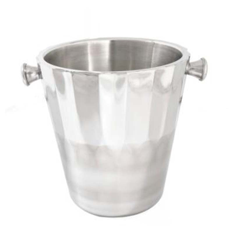 Economical Champagne Bucket - 25X20 Cm - Silver