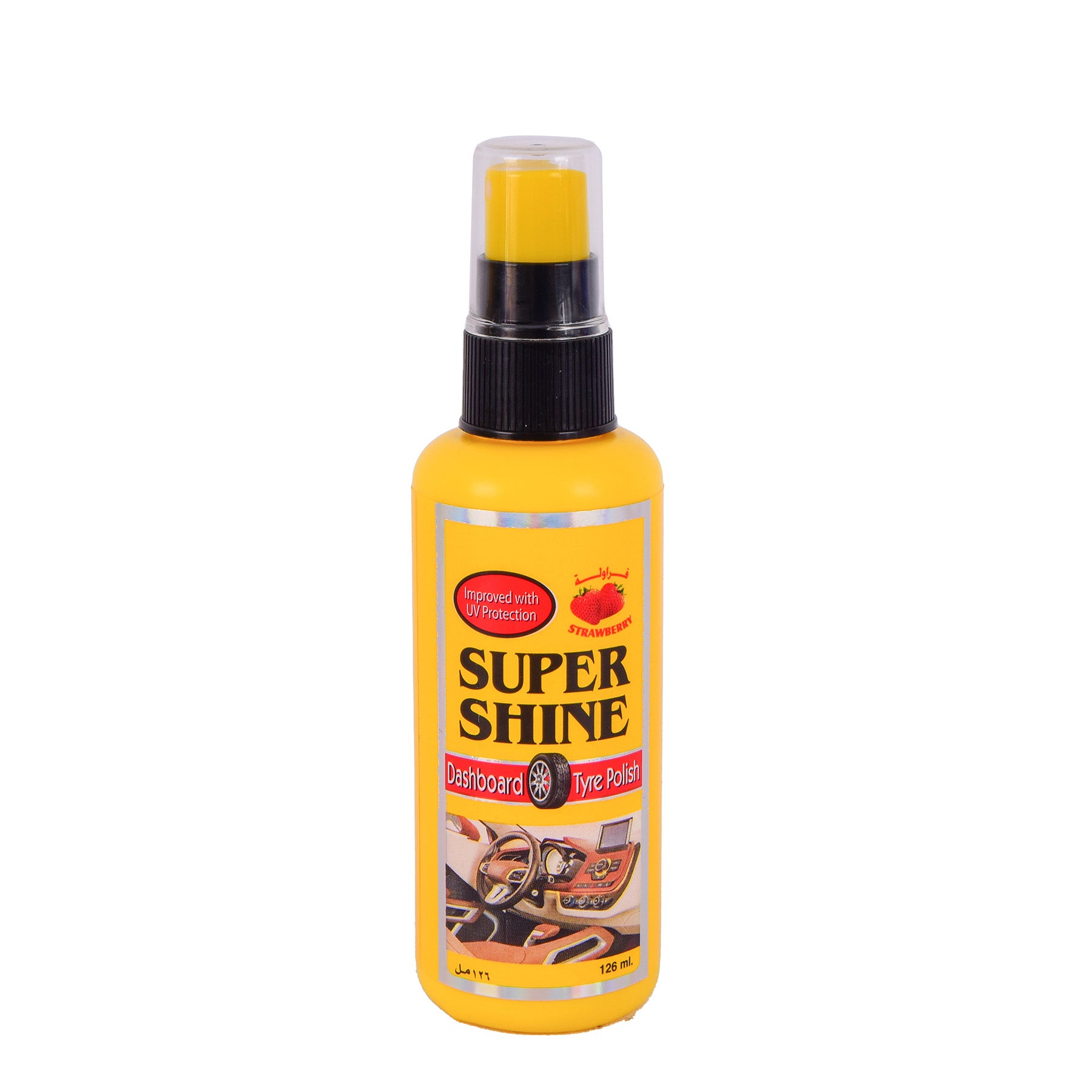 Scented Tire cleaning sprayCapacity: 126 ml
