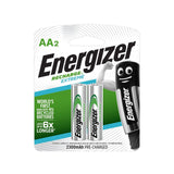 Energizer Recharge AA - 2 Pcs Quantity: 2 Batteries