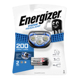 Vision Headlamp - 200 Lumens Runs for up to 10 hours on high mode.