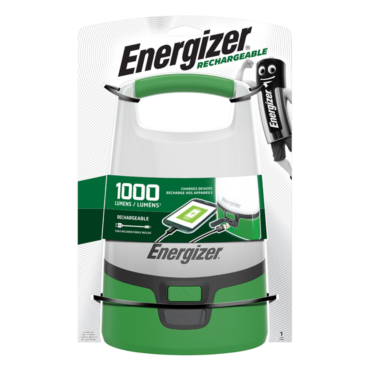 Rechargeable USB Lantern - 1000 LumenUp to 12x brighter than standard LED technology