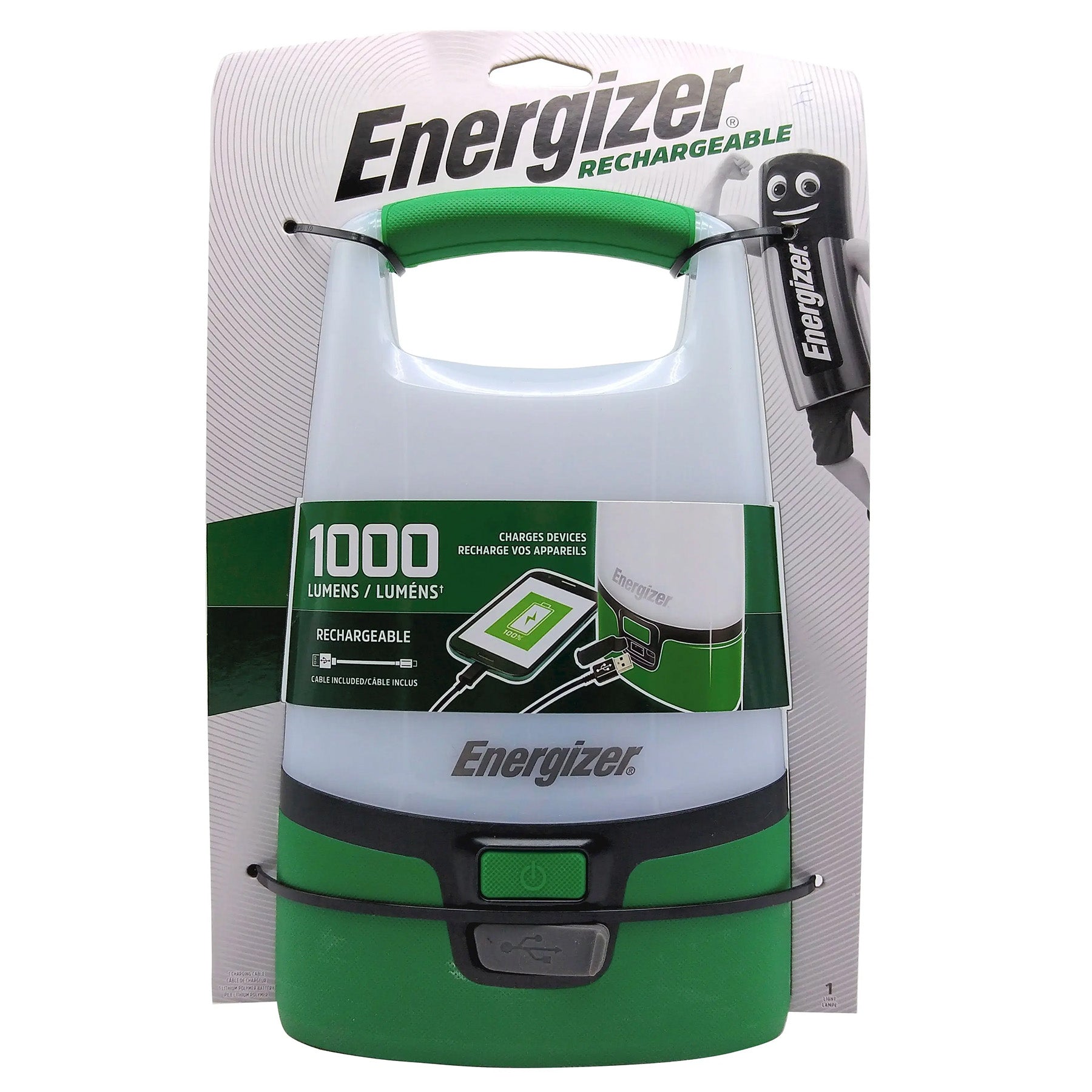Rechargeable USB Lantern - 1000 LumenUp to 12x brighter than standard LED technology