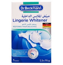 مبيض الملابس الداخلية البيضاء 2x75 جرام