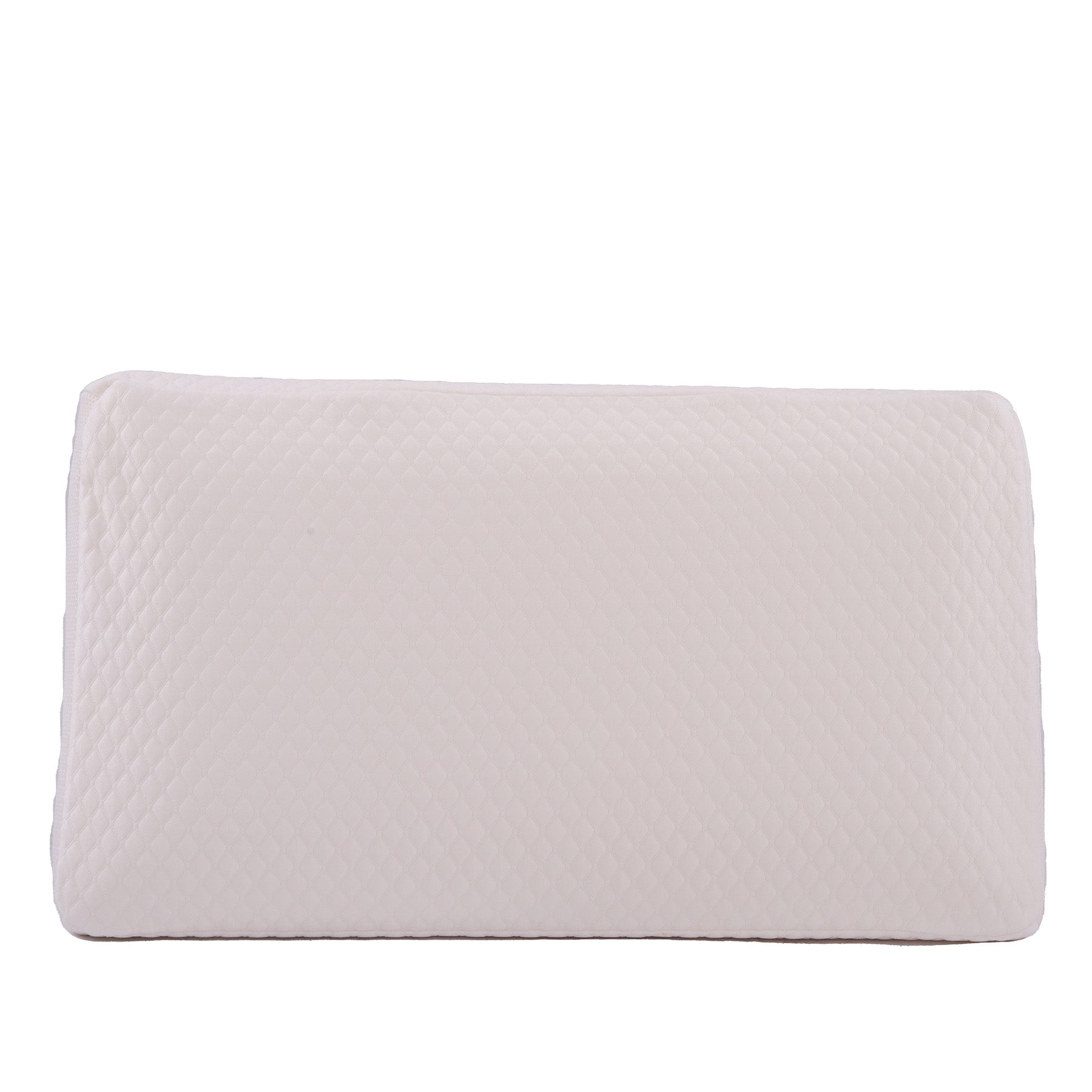 Standard Hard Memory Foam Pillow , White Color Size: 70x40x13cm.