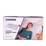 Standard Hard Memory Foam Pillow , White Color Size: 70x40x13cm.