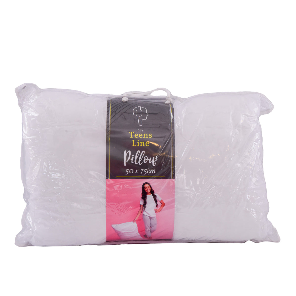 Soft Pillow , White ColorSize: 50x75 cm