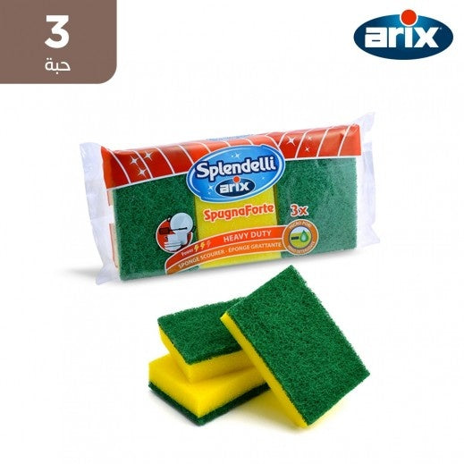 Arix Sponge 3 pc - Green