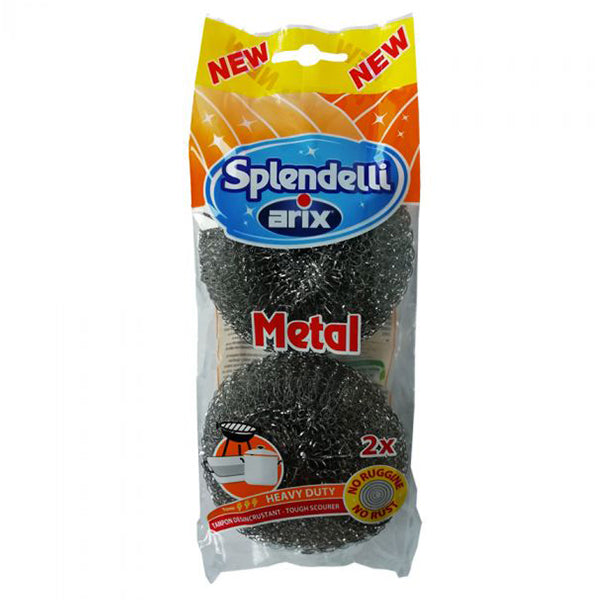 Metal Wire Sponge - 2 PcsA high quality metal wire sponge.