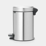 Pedal Bin, SilverCapacity: 3 liter