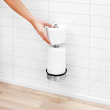 Toilet Roll Dispense, SilverSize: 38.3 x 15.5 x 14 cm