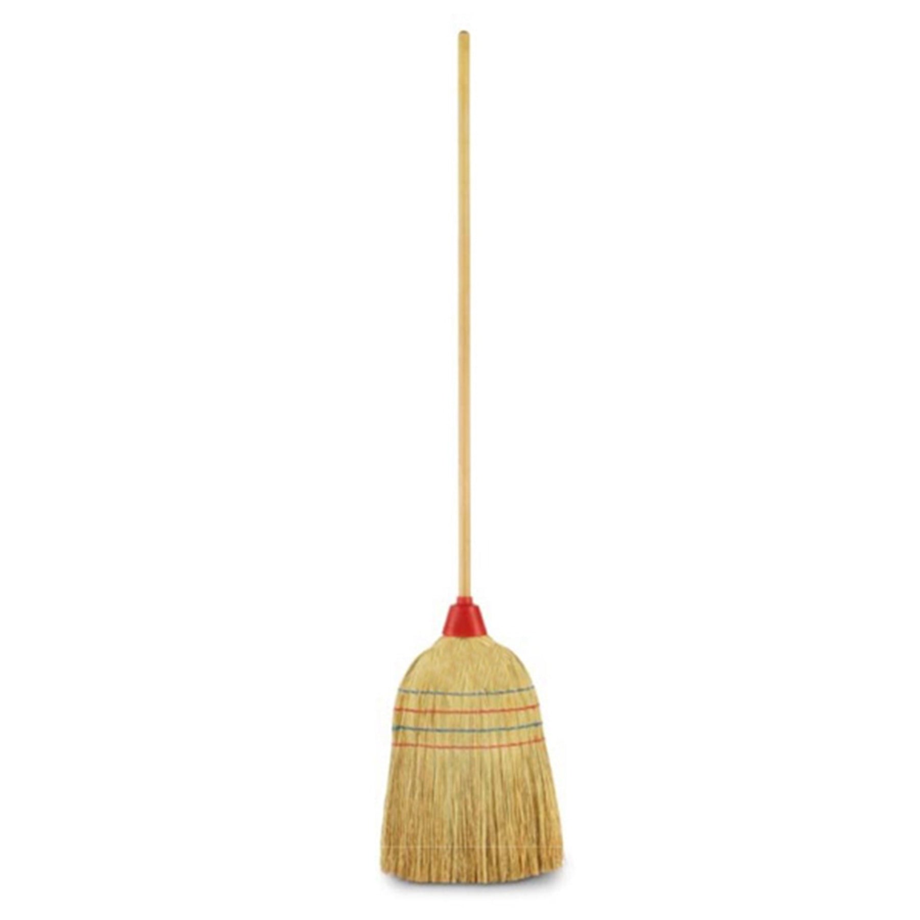 Corn Broom w/Wooden Handle A high quality corn broom.