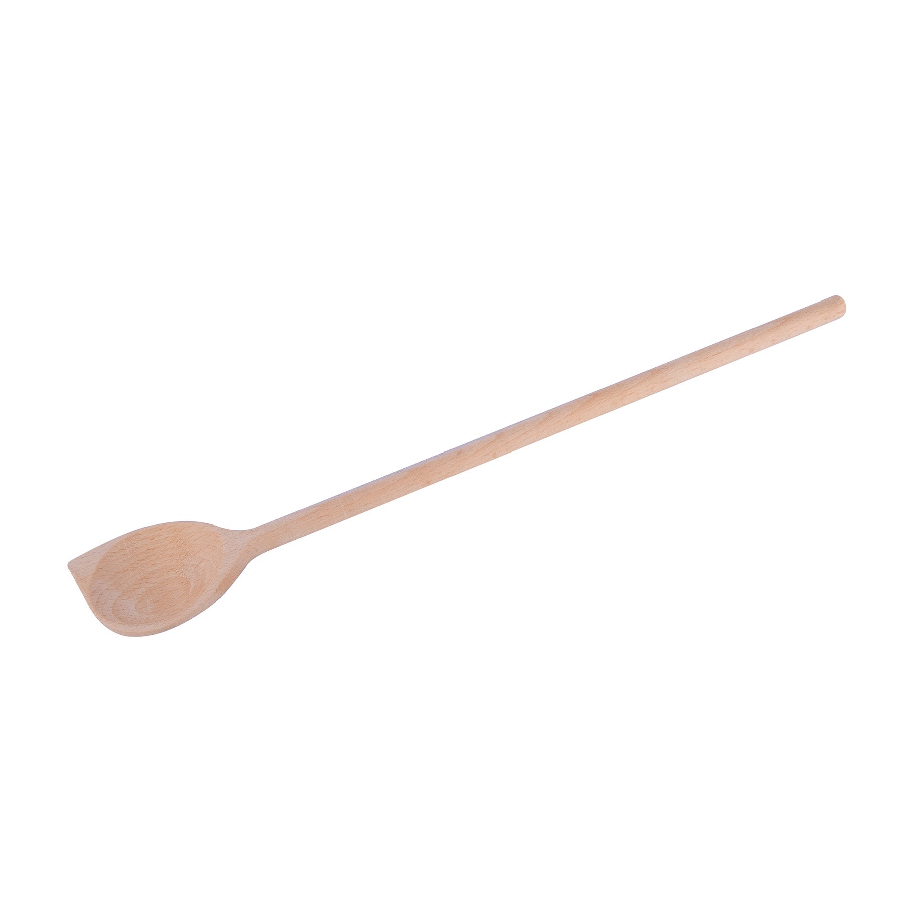 Wooden mixing pointed spoon, NaturalSize: 40 cm