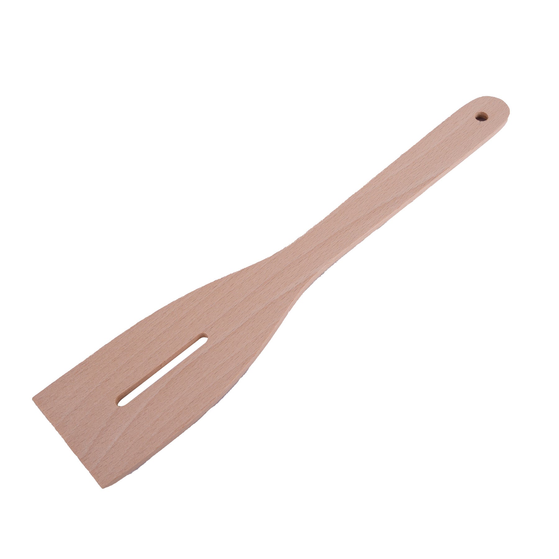Wooden spatula with cut, NaturalSize: 30 cm