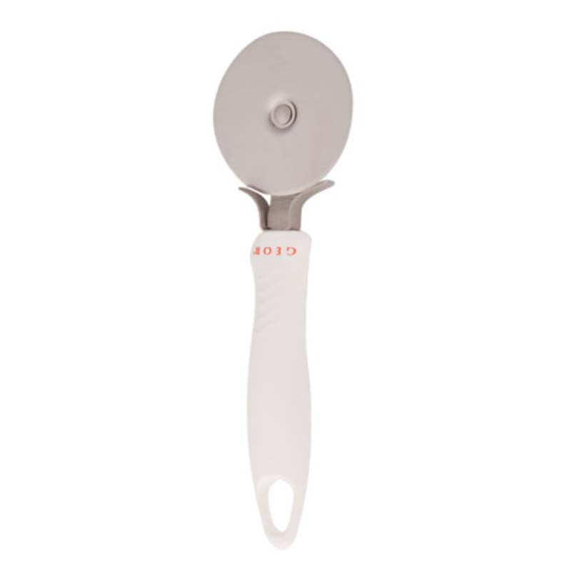 Onde Large Pizza Cutter - Silver & Black