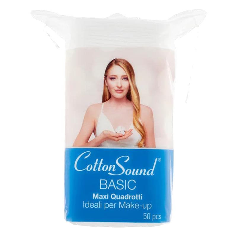 Cotton Sound Make Up Cotton Pads 50Pcs -White