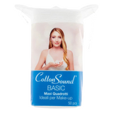 Cotton Sound Make Up Cotton Pads 50Pcs -White