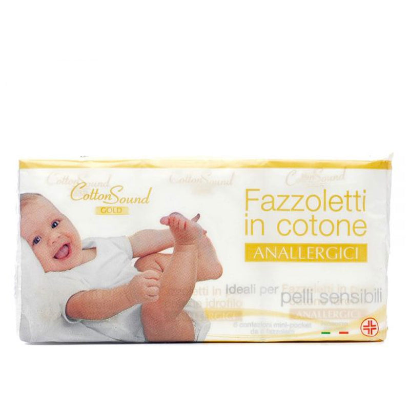 Cotton Sound Cotton Tissue For Baby 15Pcs-White