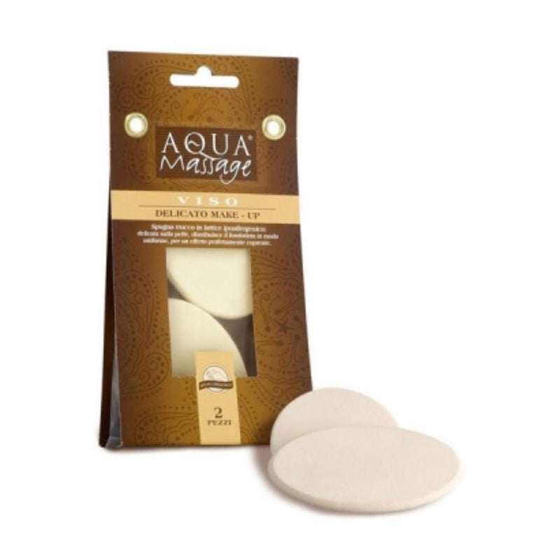 Arix Makeup Oval Sponge 2Pcs Size 7,7×4,2×2Cm-Creamy