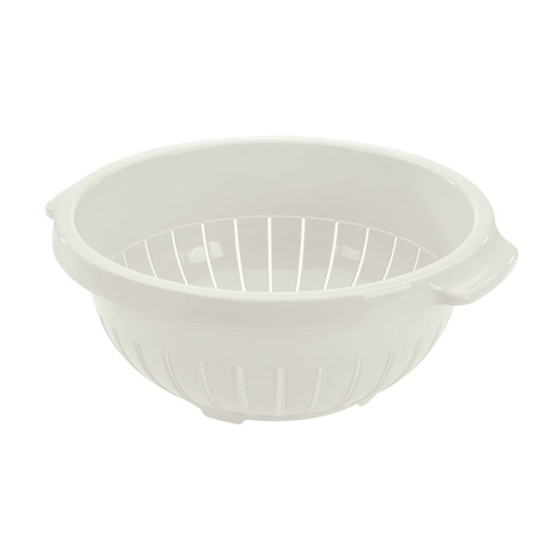 Tontarelli Colander – 32 Cm × 13.5 Cm-White