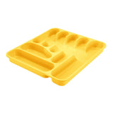Tontarelli Large Cutlery Tray 37.5X41.5X4.5Cm-Yellow
