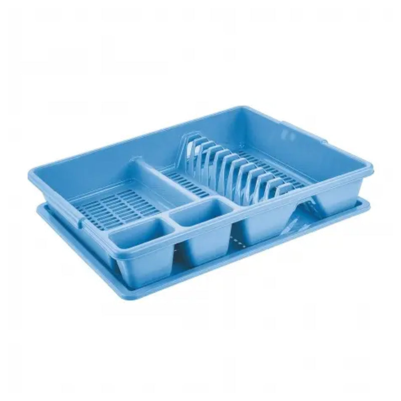 Tontarelli Large Dish Drainer 47X38X9Cm - Blue