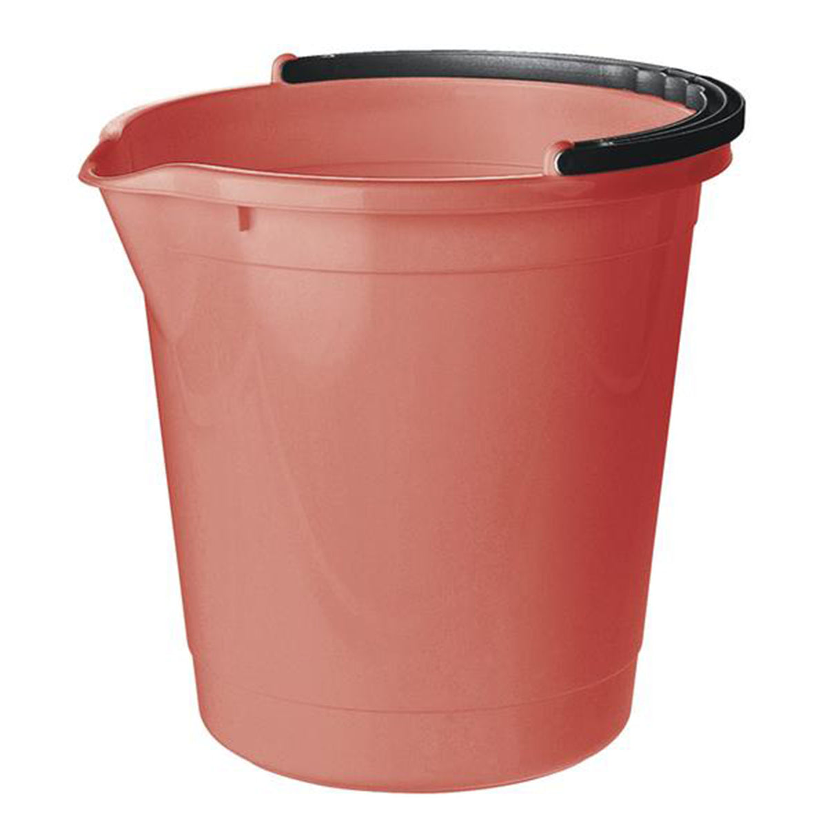 Bucket with handle - Red Size: 25 x H26.5 cm