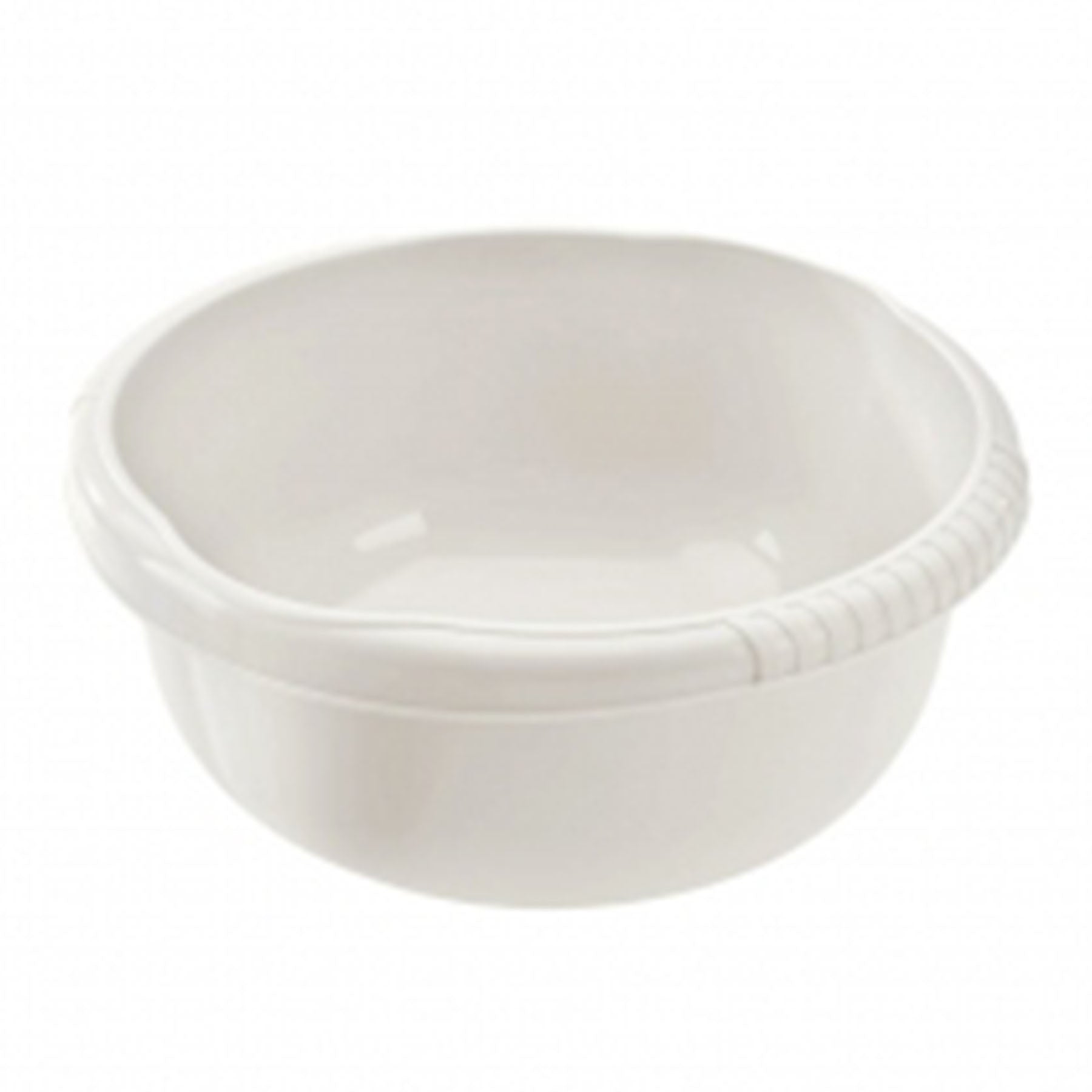 Round Basin - white Size: 28 x H 12.2 cm