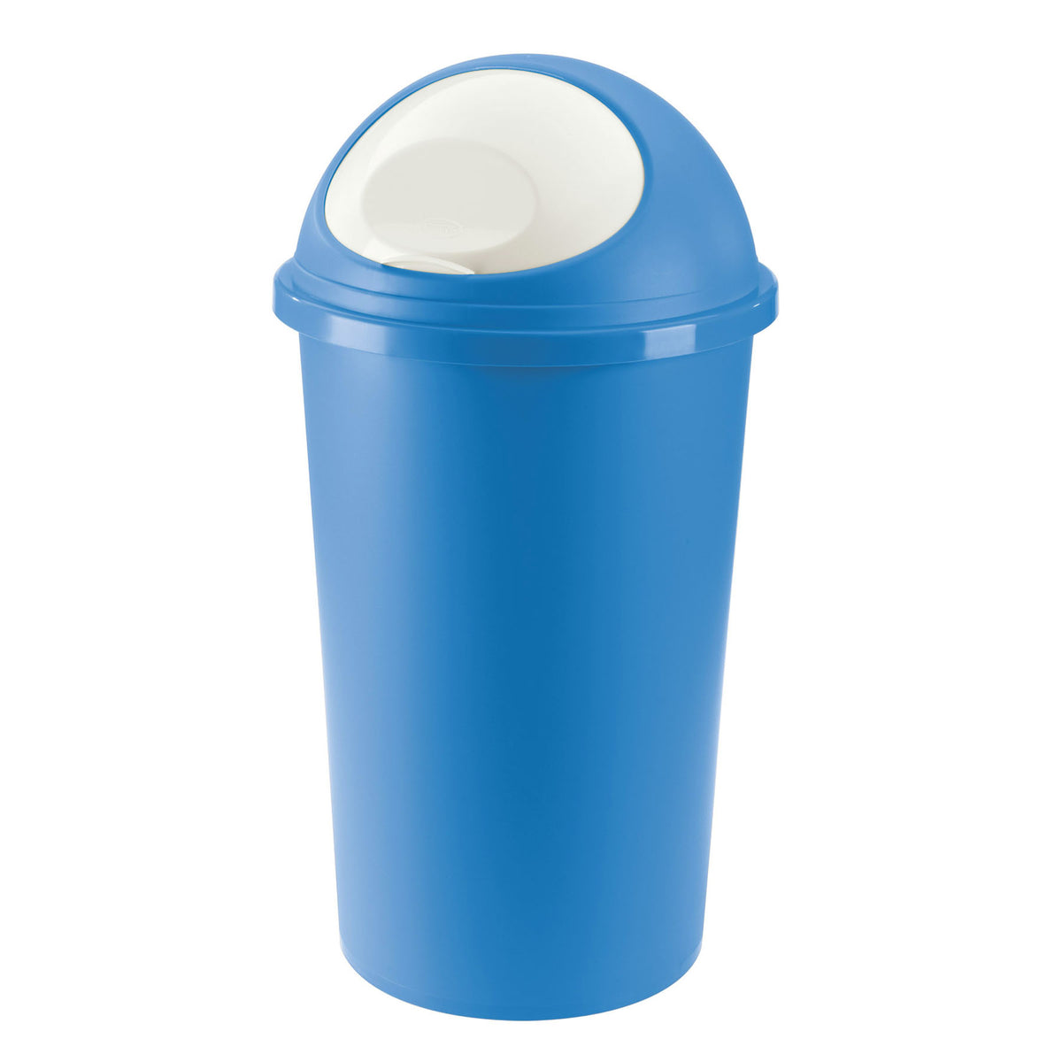 Swing Top Dustbin 25 L -Blue Size: 32x59.5 cm