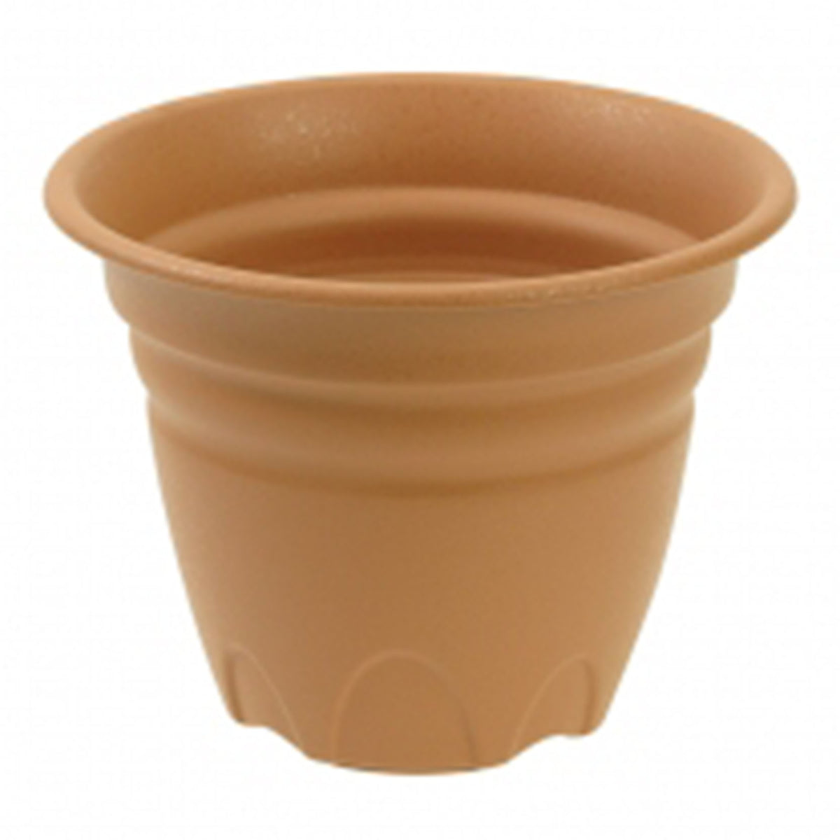 Round Tulip Pot - Brown ColorSize: 20x15.1 cm