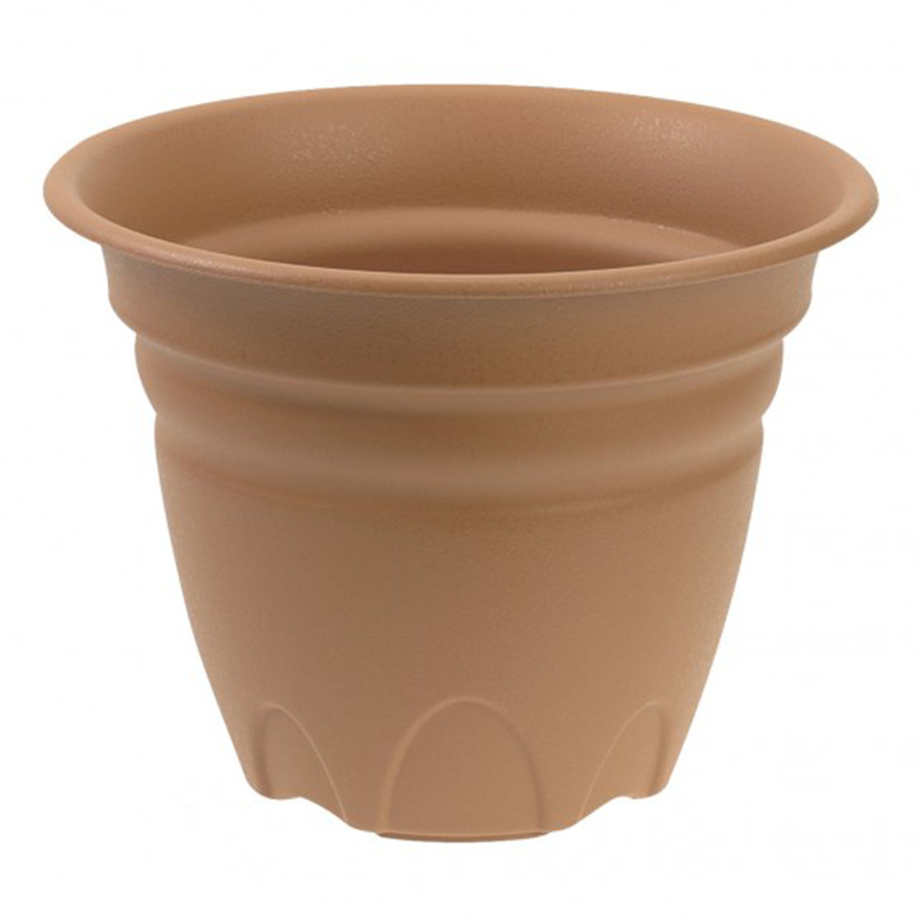 Round Tulip Pot - Brown ColorSize: 49.6x37.7 cm