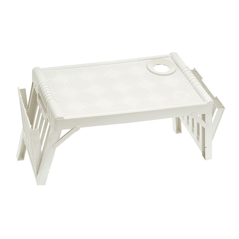 Multifunctional Bed Tray - White