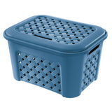 Laundry basket with lid Size: 43.5 x 33.5 x H26 cm