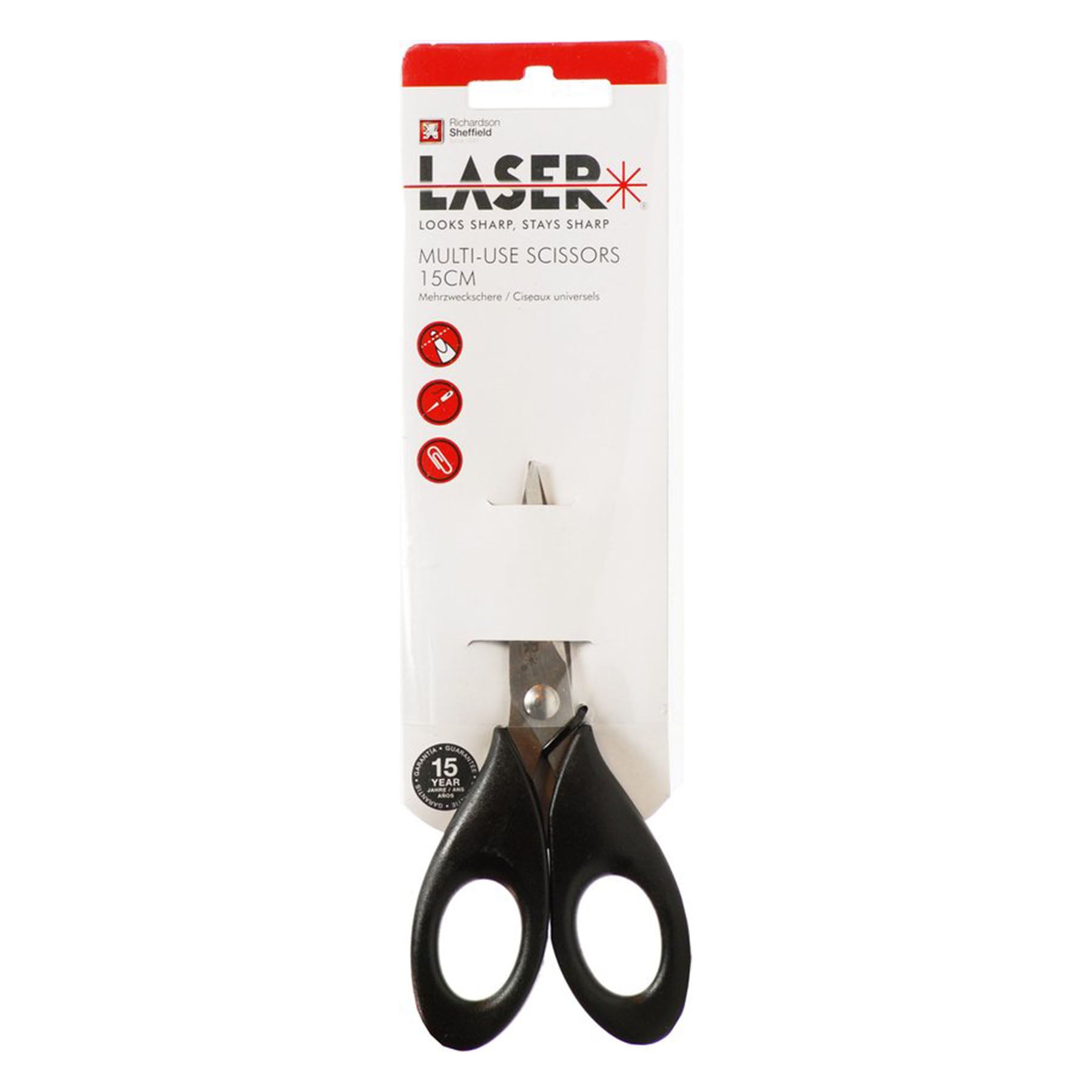 laser household scissorsSize: 15 cm
