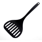 Slotted spatula, Black Size: 30 cm