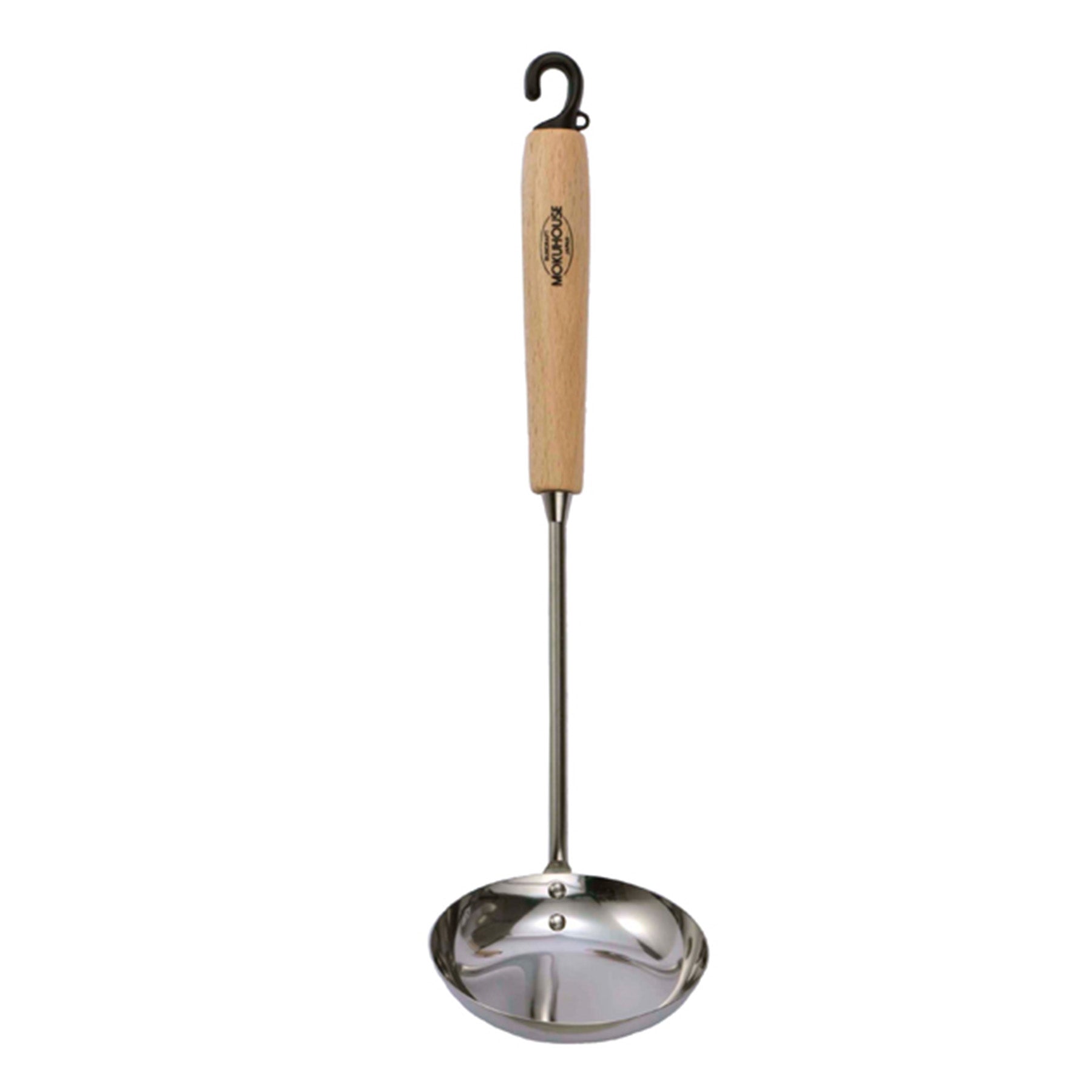 Soup ladle with handle, Silver Size: 24 cm.