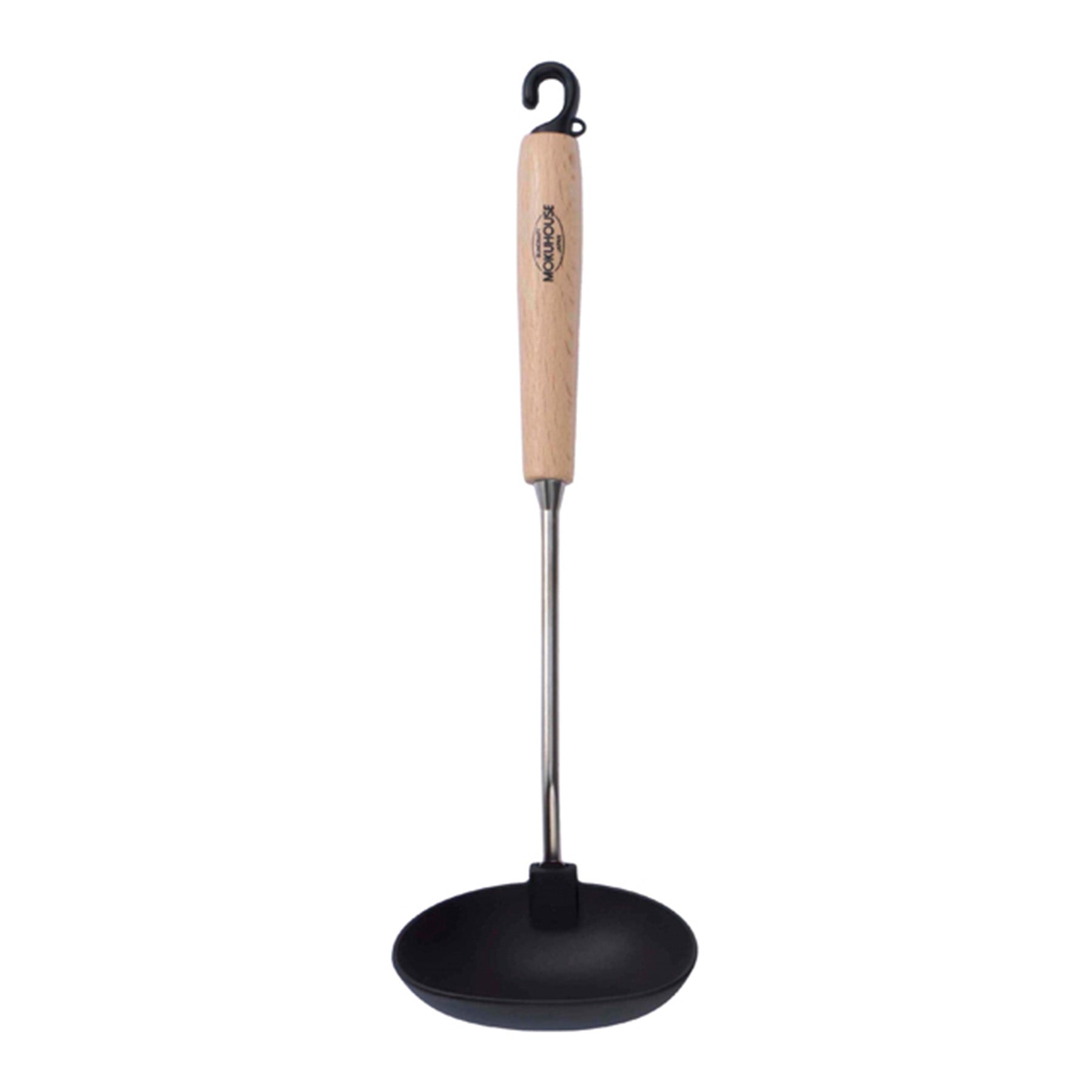 Soup ladle with handle, Silver Size: 24 cm.
