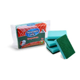 Arix Synthetic Spong Scourer 4Pc-Arix - Multicolor 