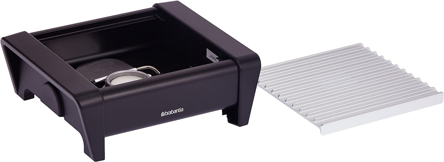 Food Warmer 1 Burner - Grey & White ColorSize: 21x18 cm