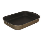 Baking Dish with handles, GoldSize: 35 cm