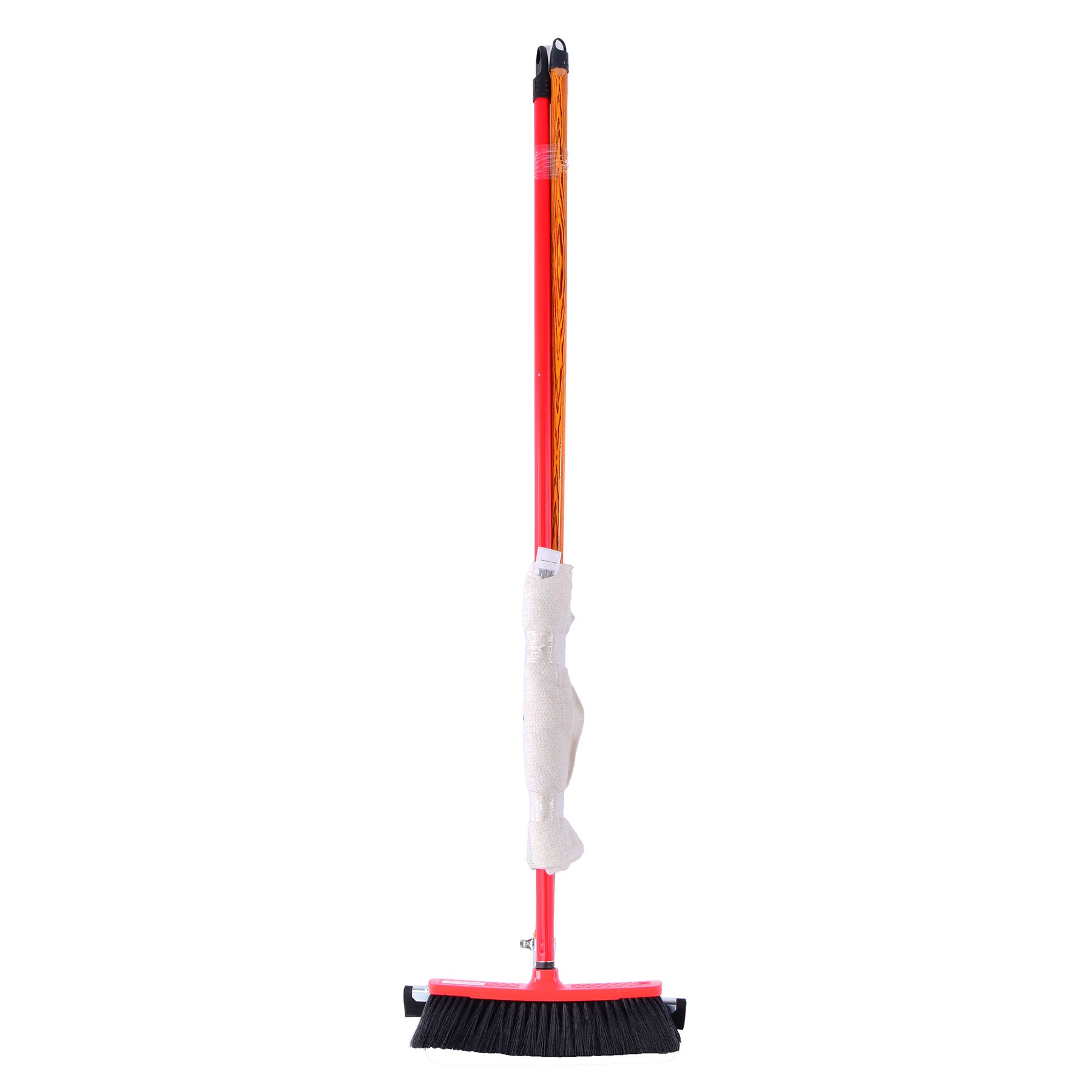 Indoor Broom with a Squeegee - RedA high quality indoor broom 30 cm, with a squeegee.