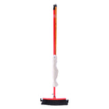 Indoor Broom with a Squeegee - RedA high quality indoor broom 30 cm, with a squeegee.