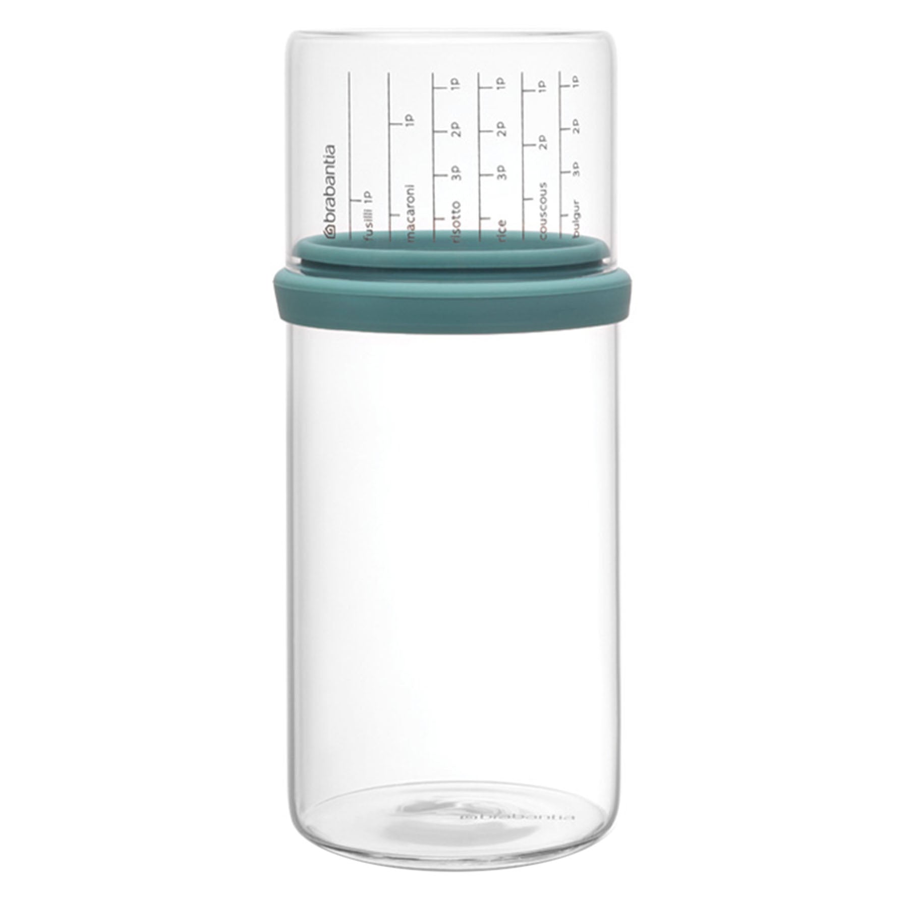 STORAGE JAR WITH MEASURING CUPDimensions:
 Capacity volume (ltr): 1 litres
 Diameter: 9.8 cm
