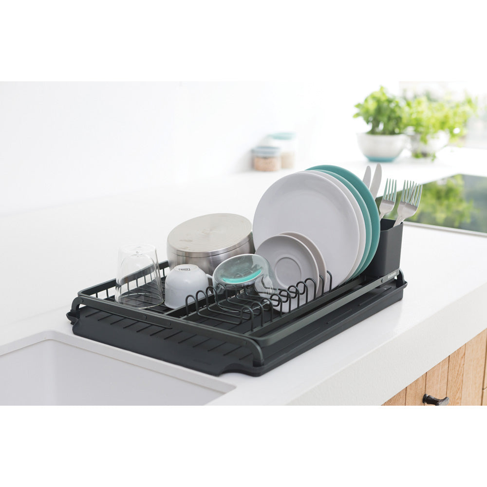 Foldable dish drying rack - Dark GreyDimensions
 140 mm x 490 mm x 385 mm