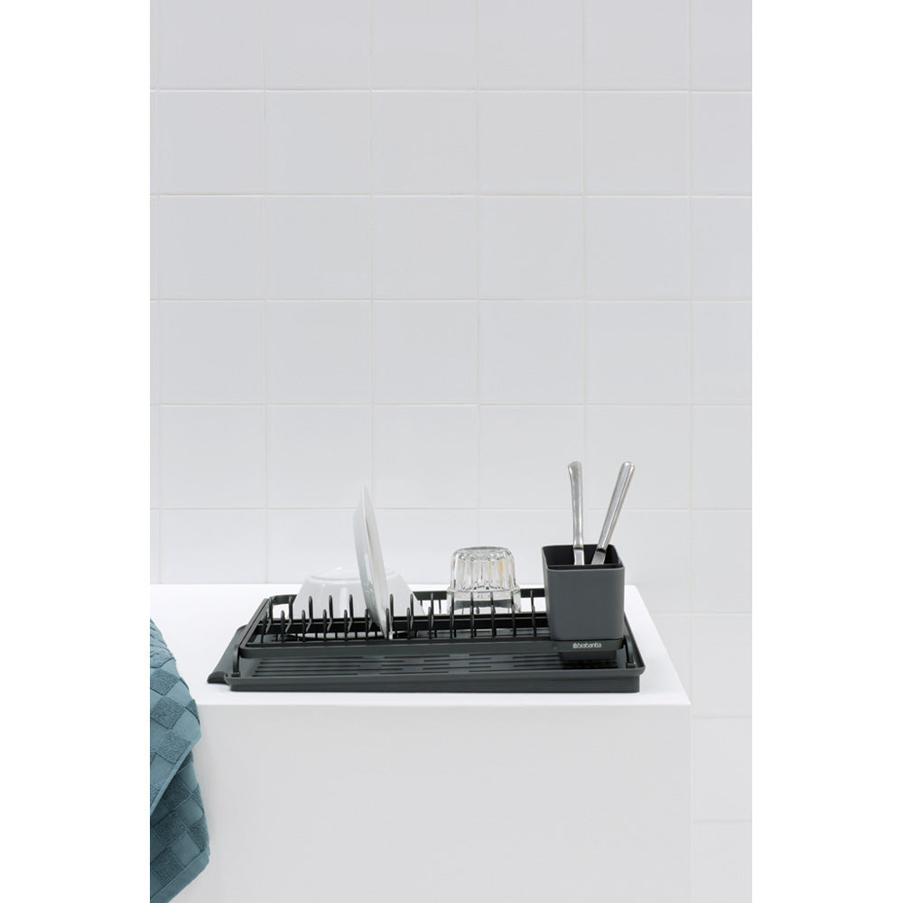 Foldable dish drying rack - Dark GreyDimensions
 140 mm x 490 mm x 385 mm