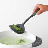 SKIMMER + LADLEHeight: 31.6 cm
 Length: 6.4 cm
 Width: 11.0 cm