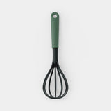 WHISK PLUS DRAINING SPOONDimensions:
 Height: 26.3 cm
 Length: 4.6 cm
 Width: 7.5 cm