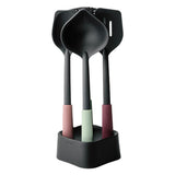 Tasty+ Kitchen Utensils Set Plus Stand, Mixed ColorsContains 4 pieces