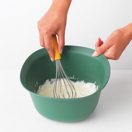 WHISK Large - Honey YellowHeight: 25.5 cm
 Length: 6.6 cm
 Width: 6.6 cm