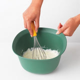 WHISK Large - Honey YellowHeight: 25.5 cm
 Length: 6.6 cm
 Width: 6.6 cm